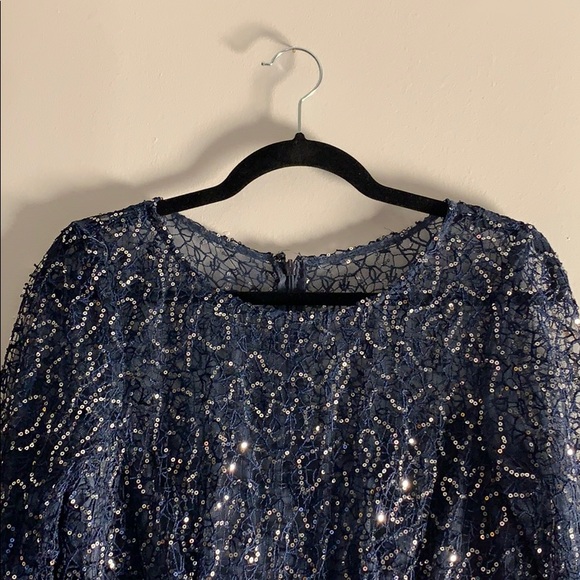 Beautiful Blue Dress NWOT - Picture 5 of 7